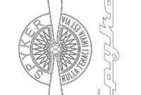 Ausmalbild spyker logo