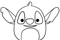 Ausmalbild squishmallows stitch