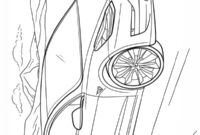Ausmalbild tesla model s