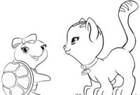 Ausmalbild tiere lego friends