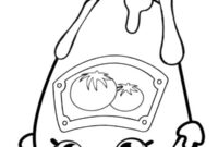 Ausmalbild tommy ketchup shopkins