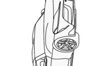 Ausmalbild toyota gr supra