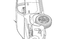 Ausmalbild toyota hilux