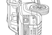 Ausmalbild toyota land cruiser
