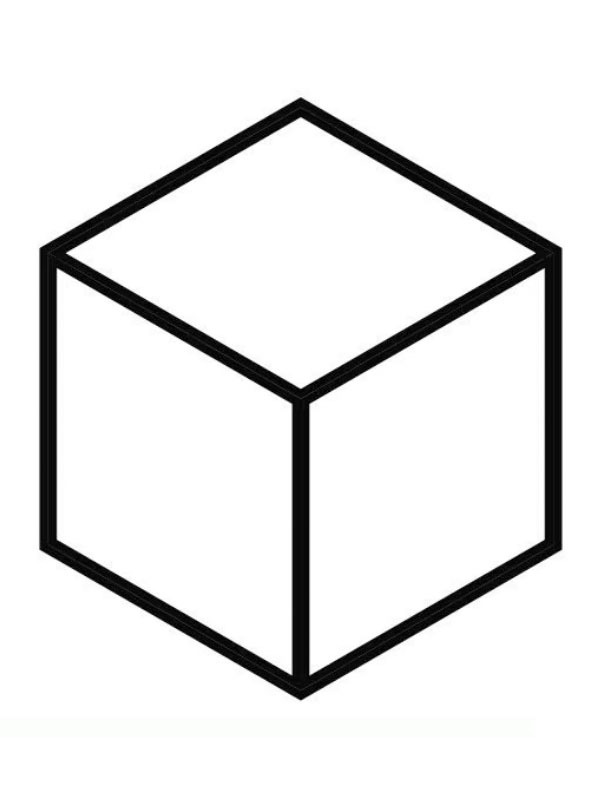 Ausmalbild verschiedene formen