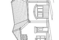Ausmalbild villa