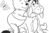 Ausmalbild winnie puuh und i aah