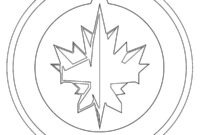 Ausmalbild winnipeg jets