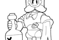 Ausmalbild wizard barley brawl stars
