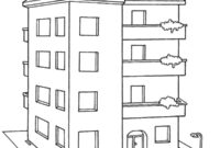 Ausmalbild wohnung