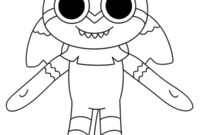 Ausmalbild yatta dandys world