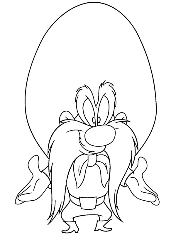Ausmalbild yosemite sam
