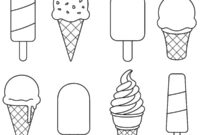 Ausmalbild 8 eis