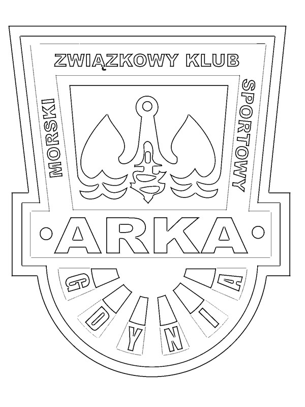 Ausmalbild arka gdynia