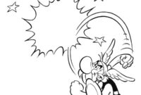 Ausmalbild asterix obelix und idefix