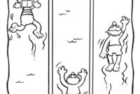 Ausmalbild bahnenschwimmen
