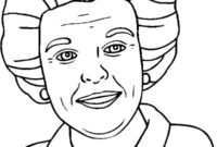 Ausmalbild beatrix prinzessin der niederlande