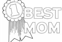 Ausmalbild best mom
