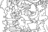Ausmalbild borreliose