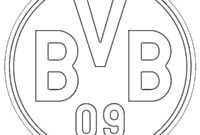 Ausmalbild borussia dortmund