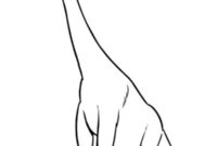 Ausmalbild brachiosaurus