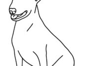 Ausmalbild bullterrier