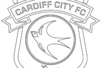 Ausmalbild cardiff city