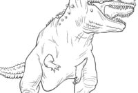 Ausmalbild carnotaurus