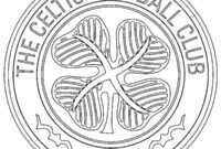 Ausmalbild celtic glasgow