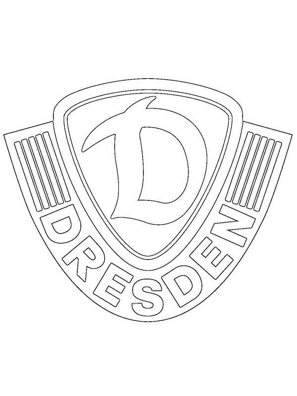 Ausmalbild dynamo dresden