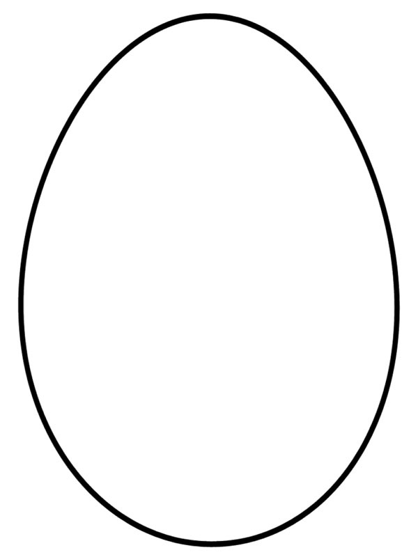Ausmalbild ei