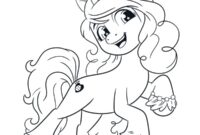 Ausmalbild einhorn izzy moonbow