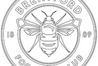 Ausmalbild fc brentford
