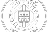 Ausmalbild fc girona