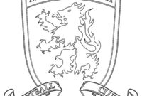 Ausmalbild fc middlesbrough