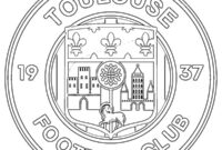 Ausmalbild fc toulouse
