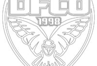 Ausmalbild fco dijon