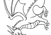 Ausmalbild feuerspeiender drache
