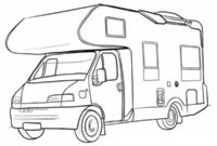 Ausmalbild fiat ducato wohnmobil