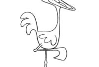 Ausmalbild laechelnder flamingo