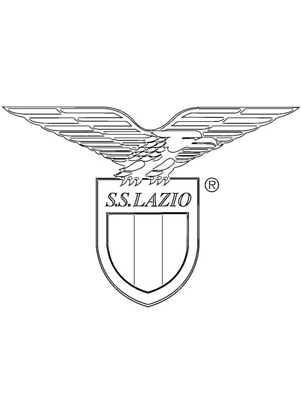 Ausmalbild lazio rom