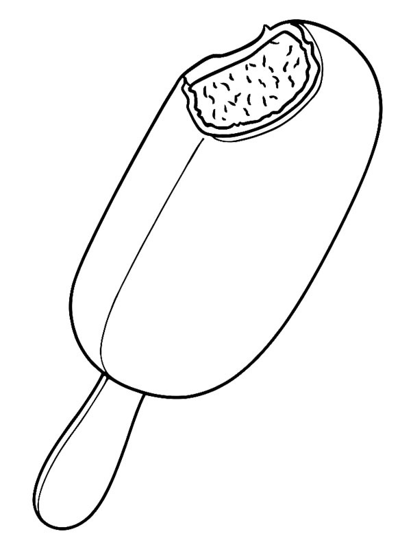 Ausmalbild magnum eis