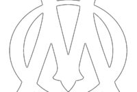 Ausmalbild olympique marseille