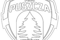 Ausmalbild puszcza niepolomice