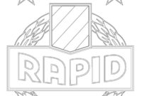 Ausmalbild sk rapid wien