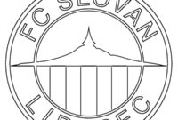 Ausmalbild slovan liberec