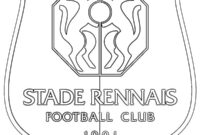 Ausmalbild stade rennes
