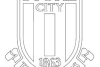 Ausmalbild stoke city