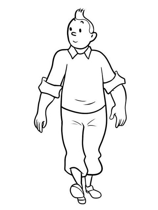 Ausmalbild tim