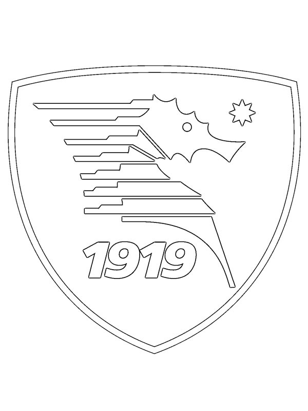 Ausmalbild us salernitana